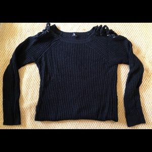 Black Fashion Sweater